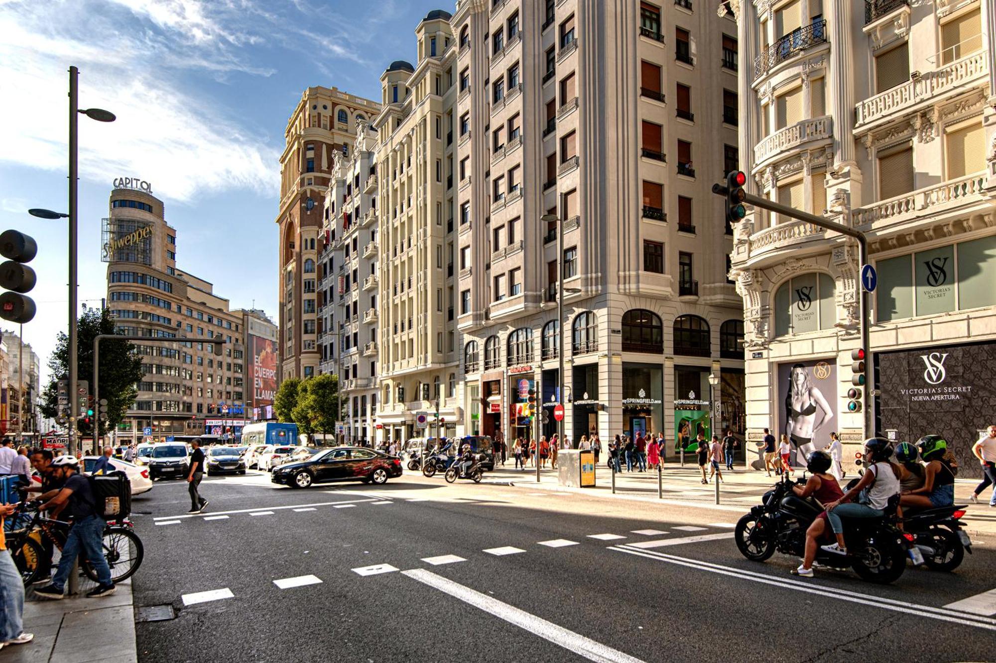 Gran Via Callao Malasana Lejlighed Madrid Eksteriør billede